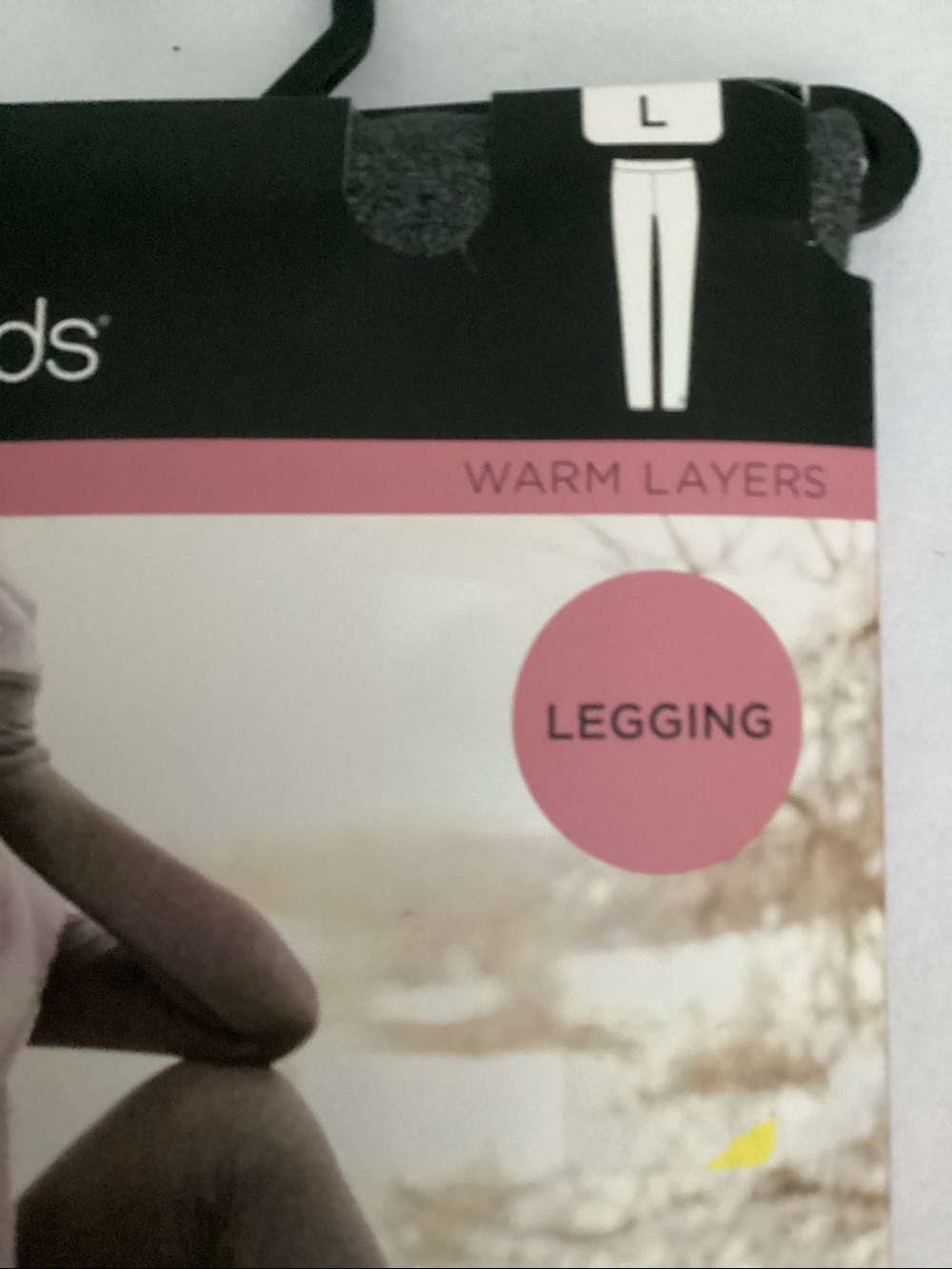 Cuddl Duds Ultra Cozy Leggings - Heather Charcoal - Picture 2 of 5
